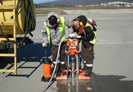 Исследование аэродромных покрытий