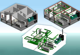 Трансформаторная подстанция 10/0,4кВ. Модель «Электроснабжение»